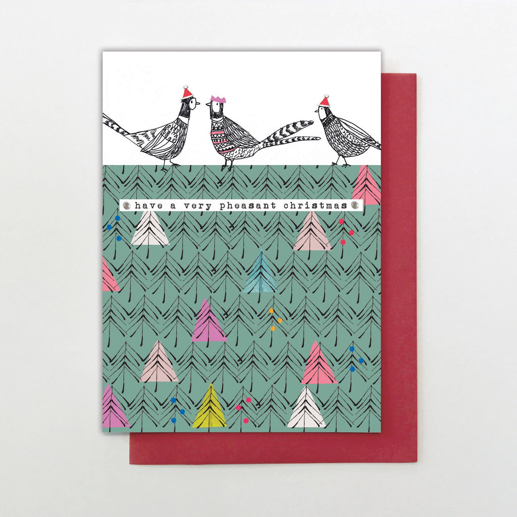 Have a Very Pheasant Christmas Card