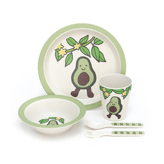 Jellycat Amuseables Avocado Bamboo Dinner Set