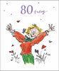 Glamorous Quentin Blake 80th Birthday Card