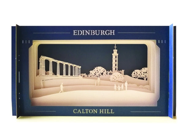 Calton Hill Pop-up Card