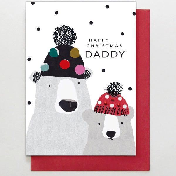 Daddy Polar Bears Card