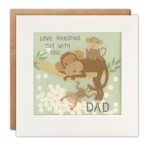 Love Hanging Out Dad Shakies Card