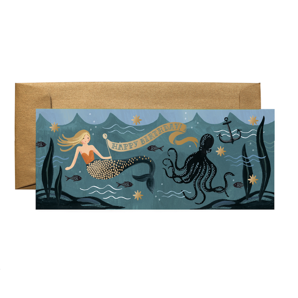Under The Sea Birthday Card