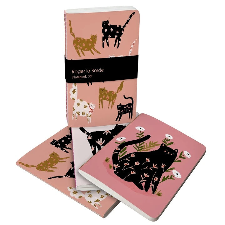 Porcelain Cats A6 Notebooks Bundle