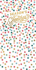 Starry Season's Greetings Money Wallet