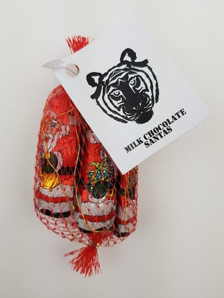 Paper Tiger Milk Chocolate Santas Net