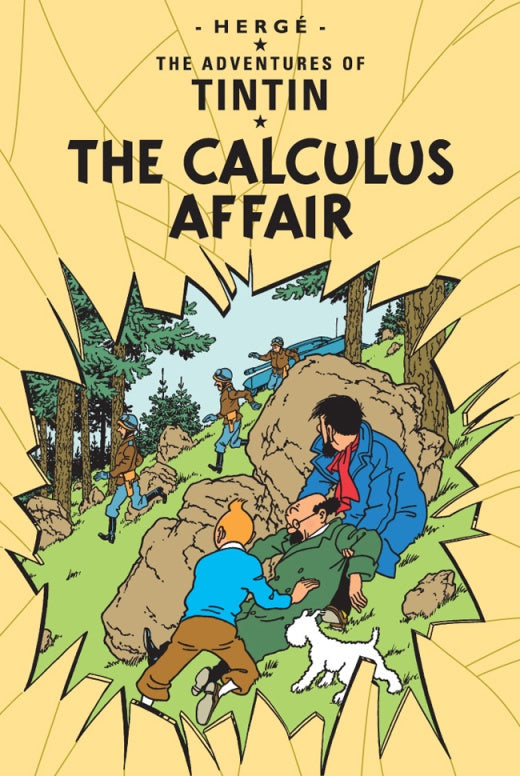 The Calculus Affair Tintin Postcard
