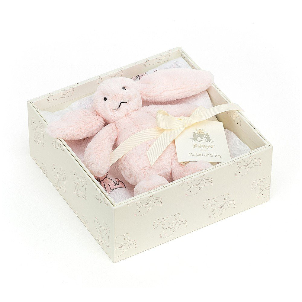 Bashful Pink Bunny Gift Set