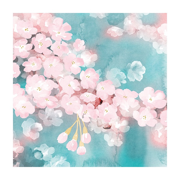 Pink Blossoms Birthday Card