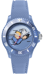 Tintin Watch-  Land of the Soviets Car - Sports Strap - Small