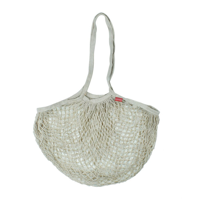 Cotton Mesh Bag Beige