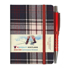 Mini Tartan Notebook with Pen - Dress