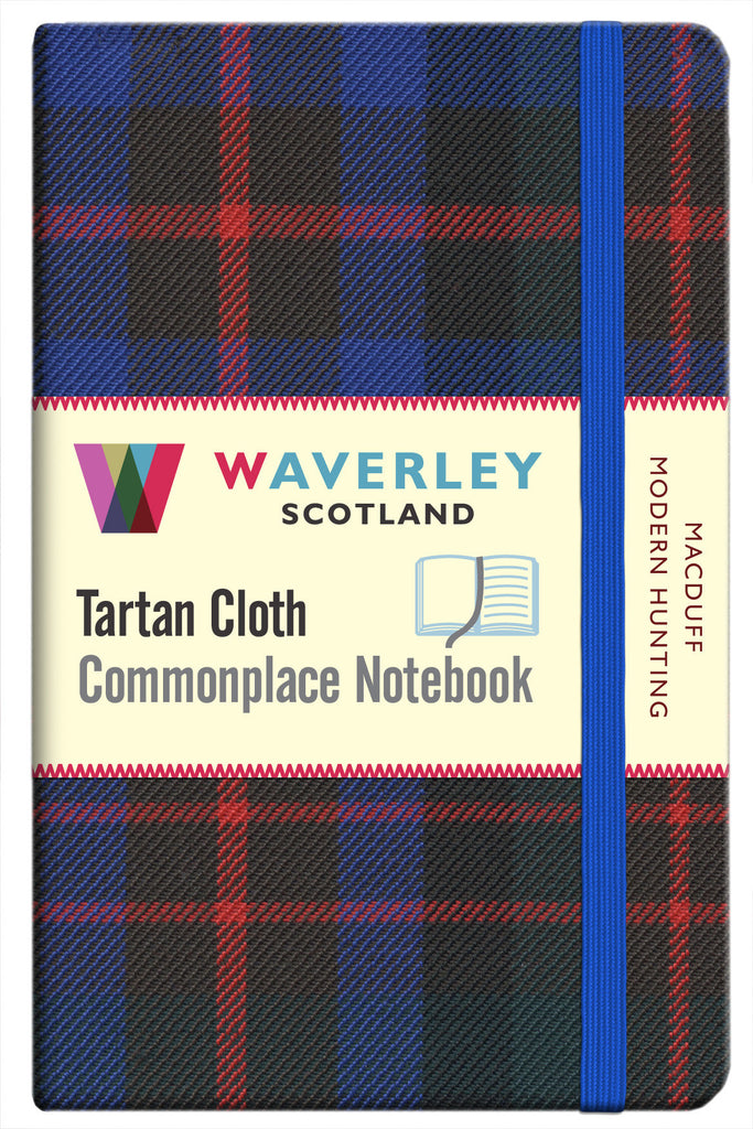 Tartan Cloth Notebook- MacDuff Modern Hunting