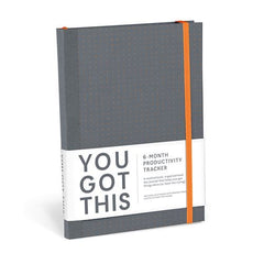 You Got This Journal Black/Orange