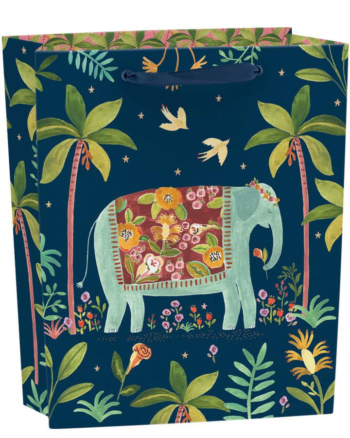 Over The Rainbow Elephant Medium Gift Bag