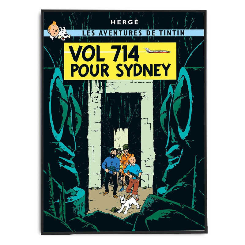Vol 714 Pour Sydney Tintin Postcard