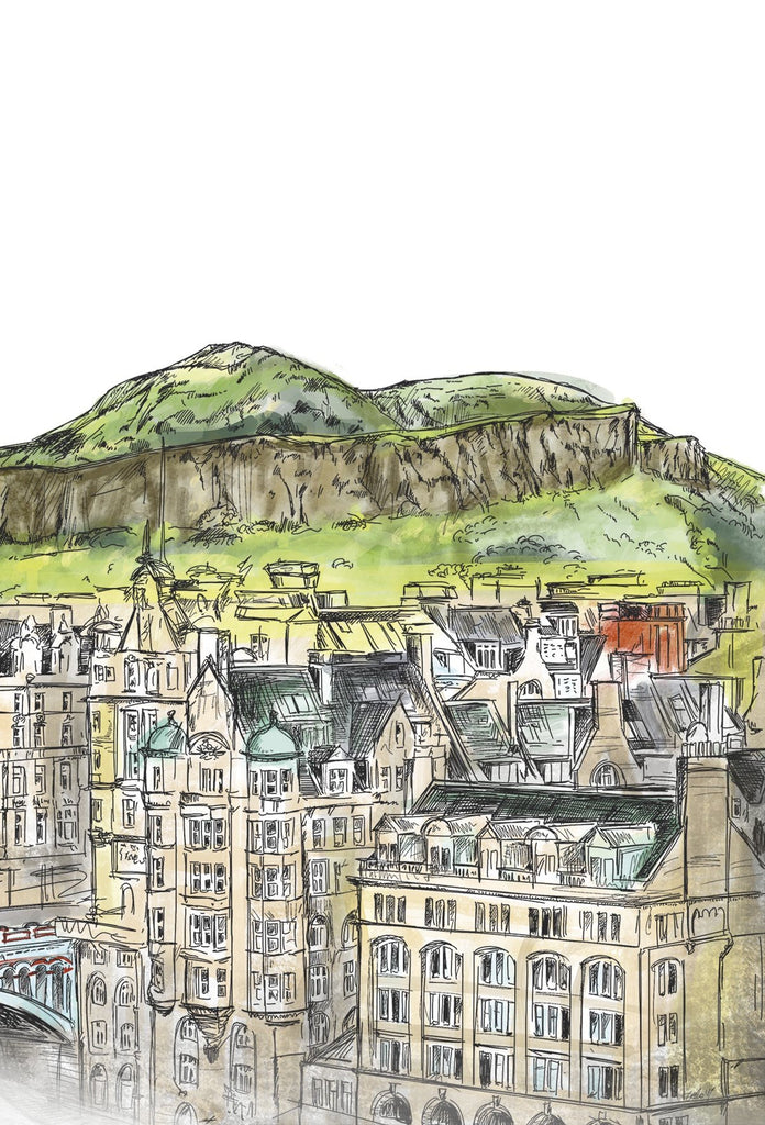 Arthur's Seat & The Crags Card