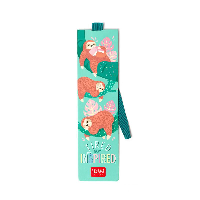 Tired Sloth Bookmark