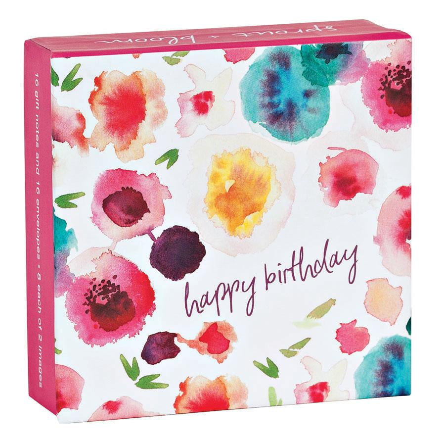 Sprout and Bloom Birthday Card Pack