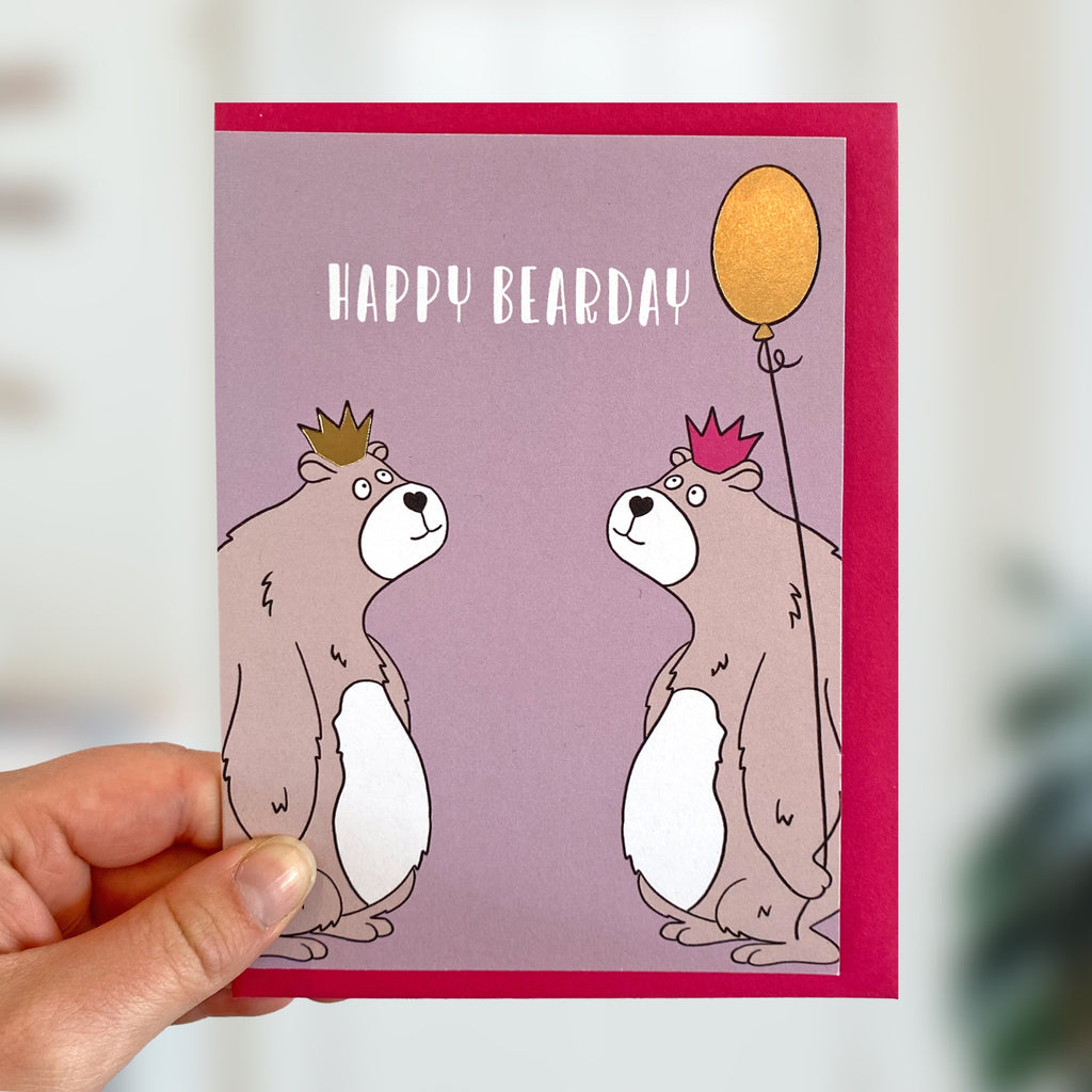 Bear Birthday Card