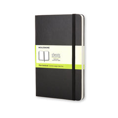 Moleskine Large Plain Hard Cover Notebook Black