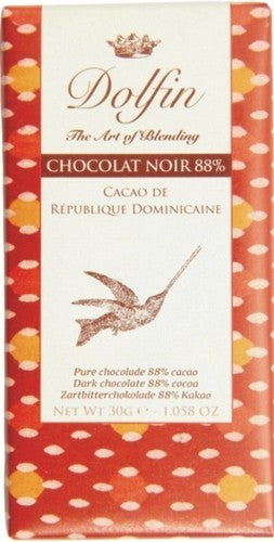 Dolfin Mini 88% Dark Chocolate Bar
