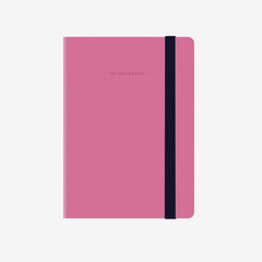 Small Squared Magenta Notebook