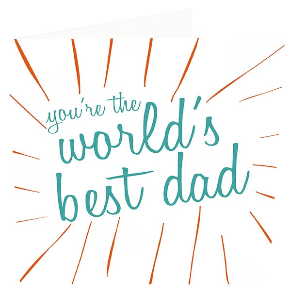 You're The World's Best Dad Card