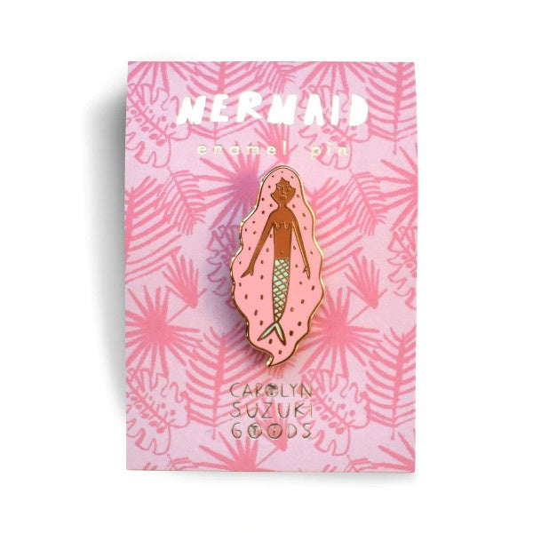 Mermaid Pin Badge