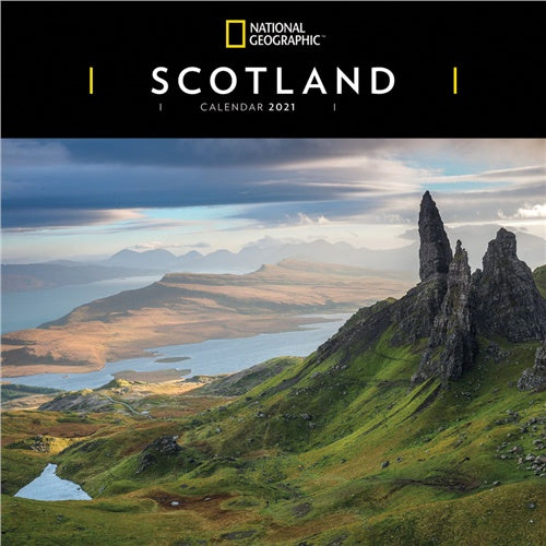 National Geographic Scotland Wall Calendar 2021