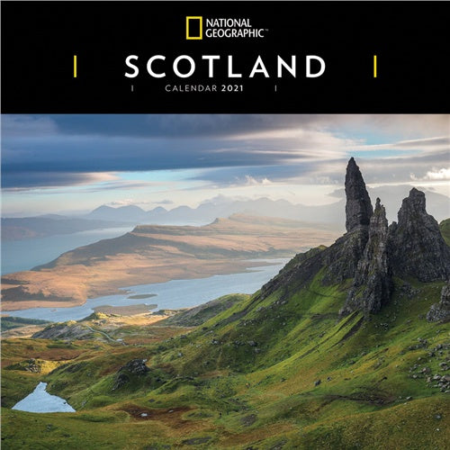 National Geographic Scotland Wall Calendar 2021