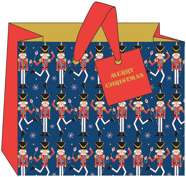 Nutcracker Soldier Landscape Gift Bag