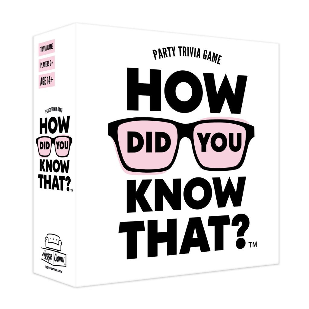How Did You Know That? Game