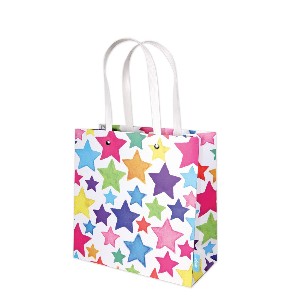 Rainbow Stars Medium Gift Bag