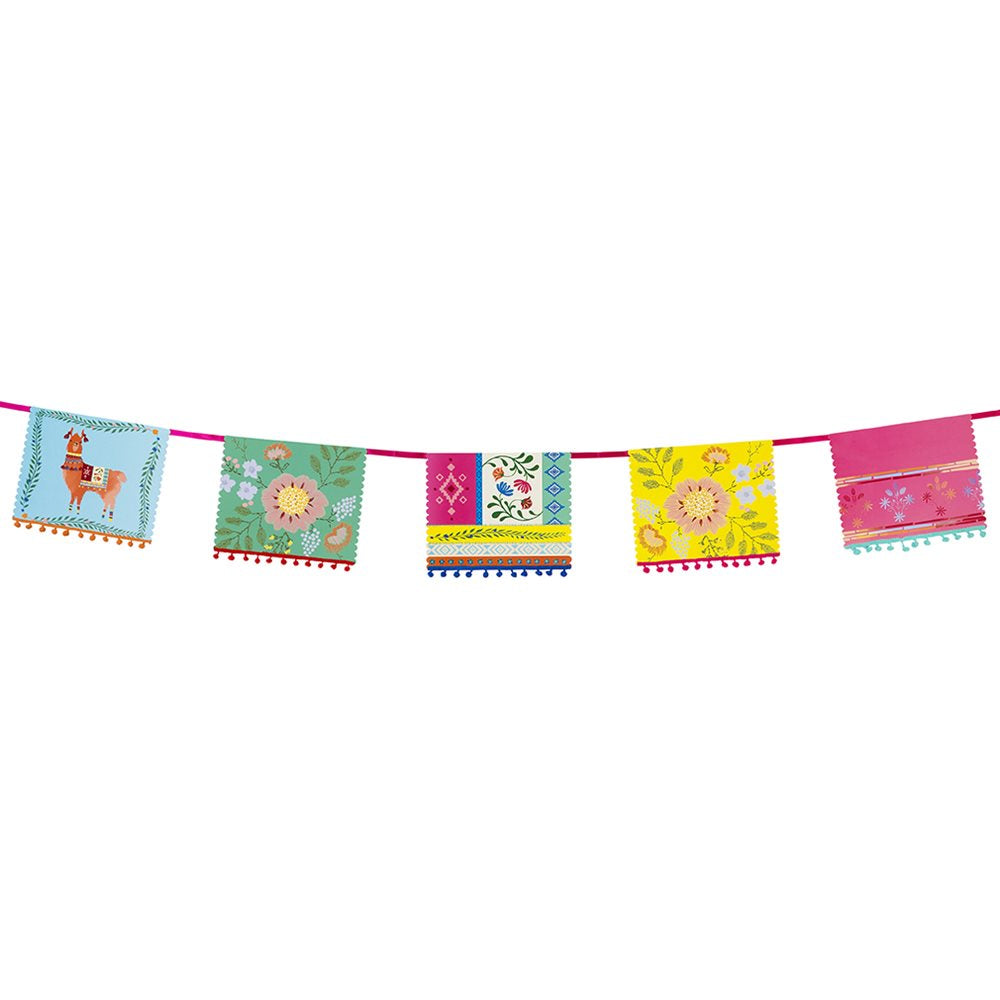 Pom Pom Paper Garland