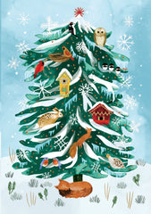 Christmas Conifer Christmas Card
