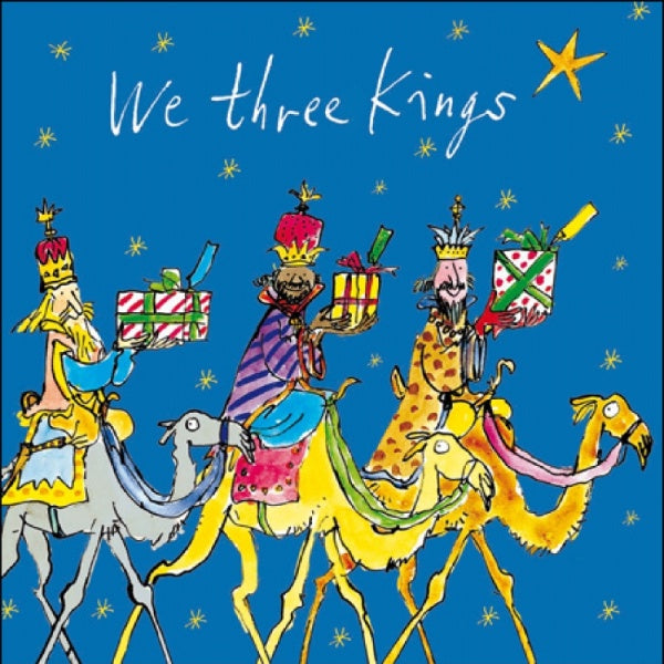 Three Kings Quentin Blake Christmas Card
