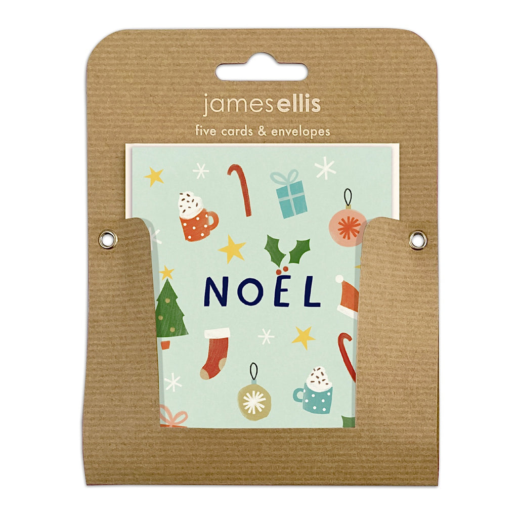 Noel Pack of 5 Mini Cards
