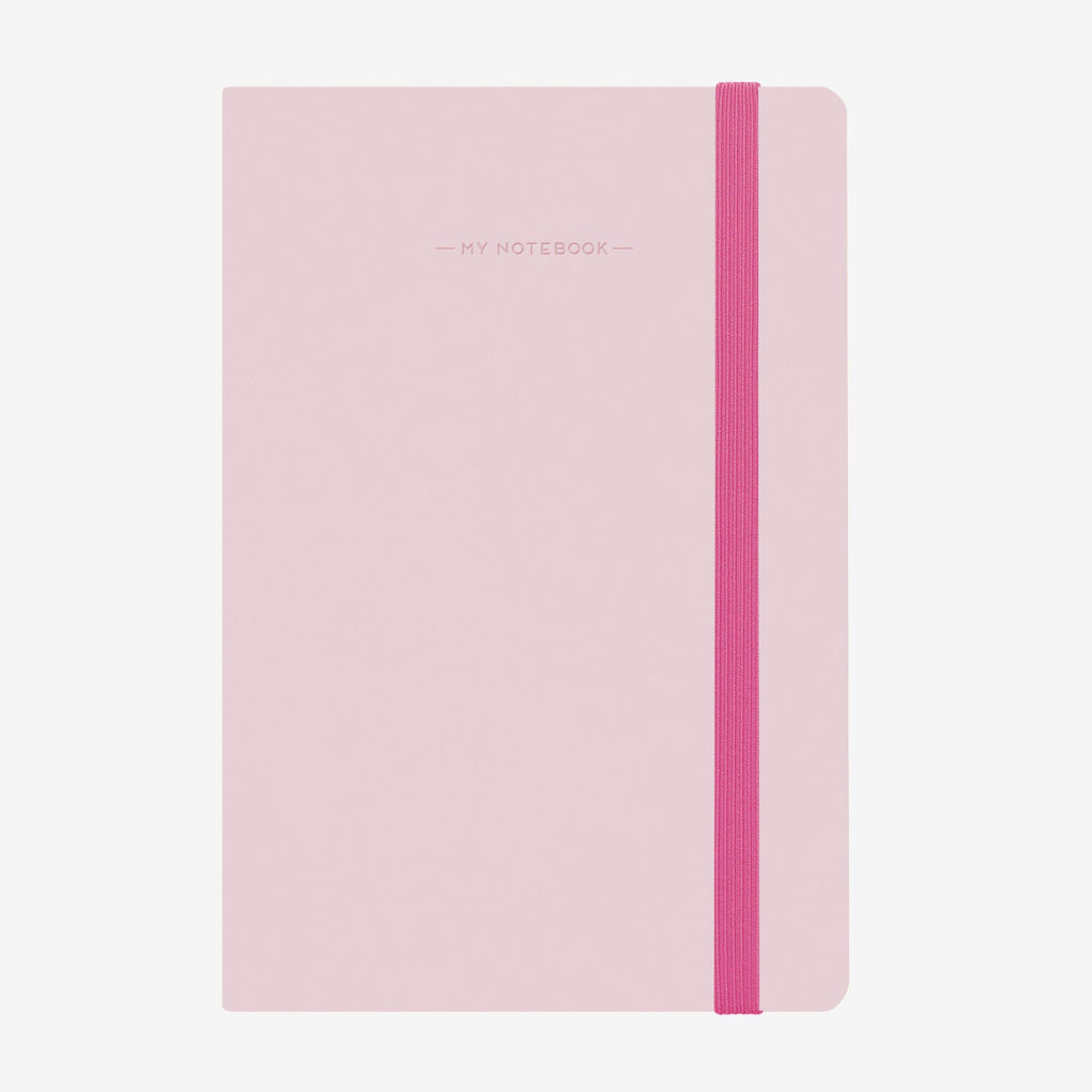 Medium Baby Pink Plain Notebook