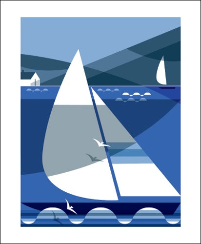 Shadow Racers by Andrew Pavitt Card