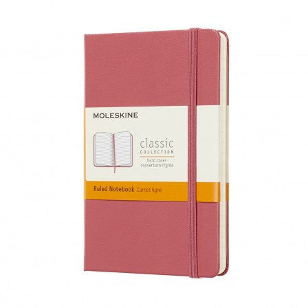 Moleskine Pocket Hardcover Ruled Notebook Daisy Pink