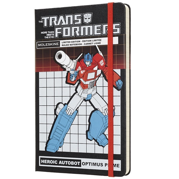Limited Edition Transformers Optimus Prime Moleskine Notebook