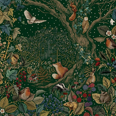 Foiled Woodland Creatures Luxury Box of 8 Cards