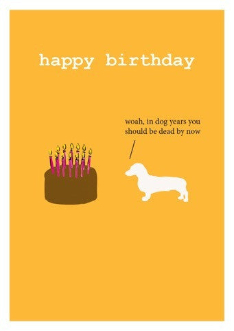 Dog Years Card