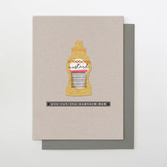 Cut the Mustard Father's Day Card