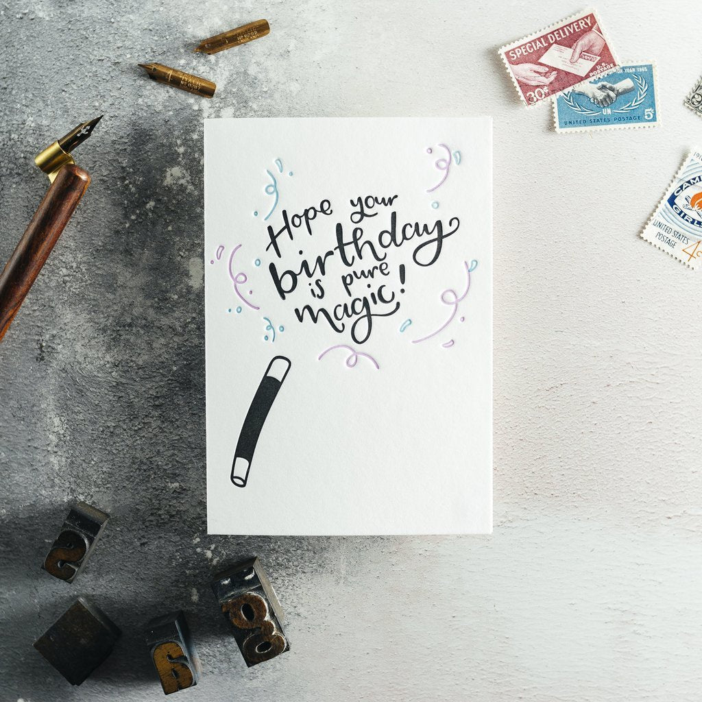 Hope Your Birthday Is Pure Magic Card