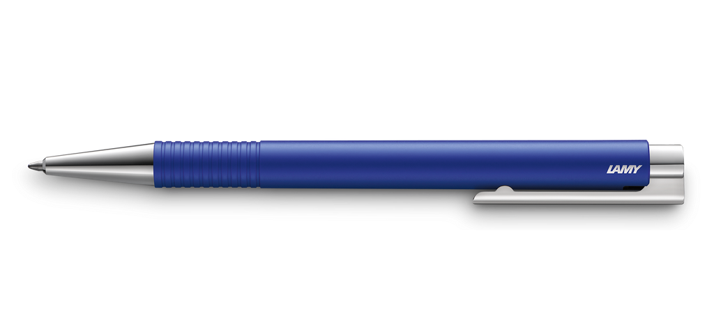 LAMY Logo M Plus Ballpoint Pen Sky Blue Matte