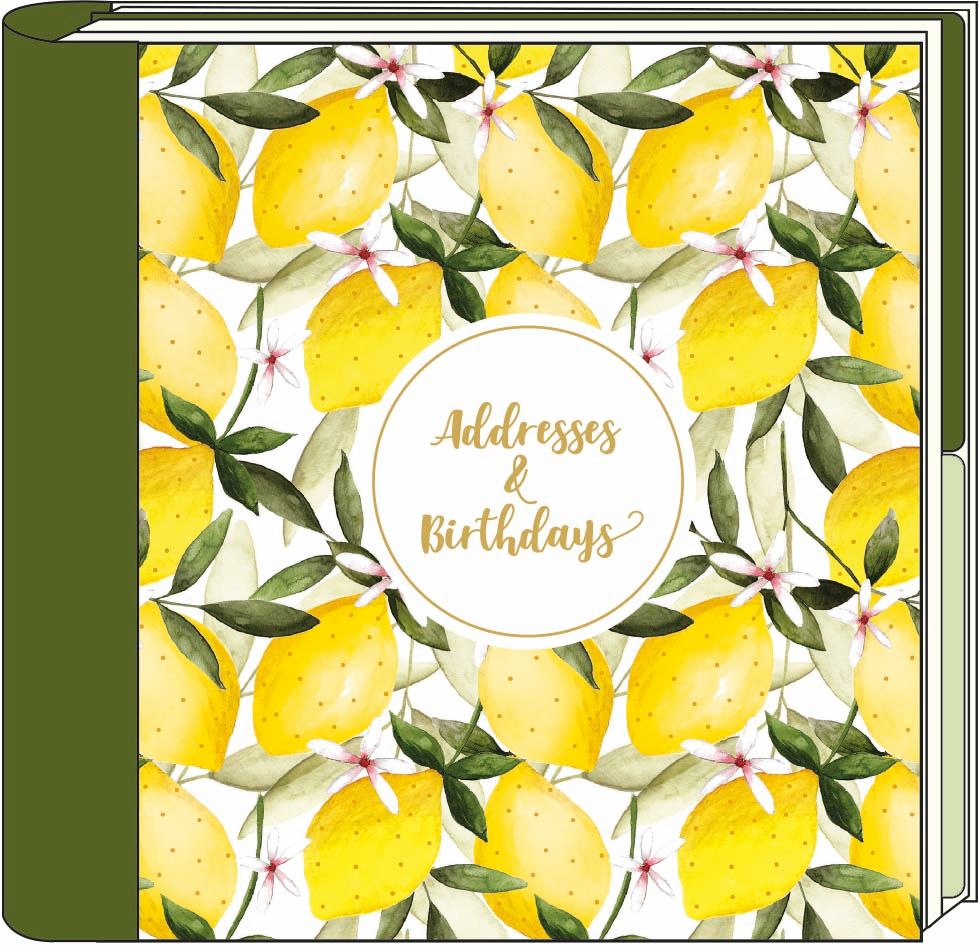 Oranges and Lemons Address Book