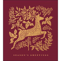Christmas Stag Pack of 5 Cards