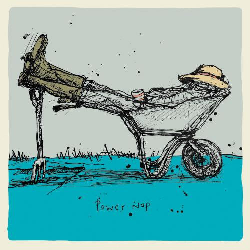 Power Nap Wheelbarrow Card